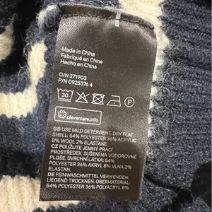H&M Women's Striped Wool Blend Knit Sweater thumbnail 4