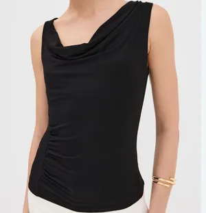 Reformation Darla Cowl Neck Top thumbnail 1