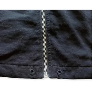 H&M Divided Black Minimalist Festival Bohemian Cropped Womens Jacket SZ 4 thumbnail 4