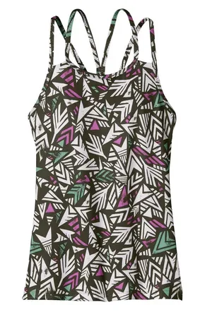 Patagonia Women's Latticeback Tank Size Small Hiking Athleisure thumbnail 1