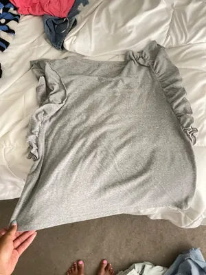 Pixi & Ivy Gray boutique shirt thumbnail 2