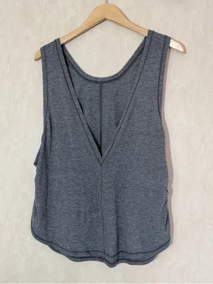 Lululemon Women’s Victory Lap Tank Top in Heathered Black 10 thumbnail 5