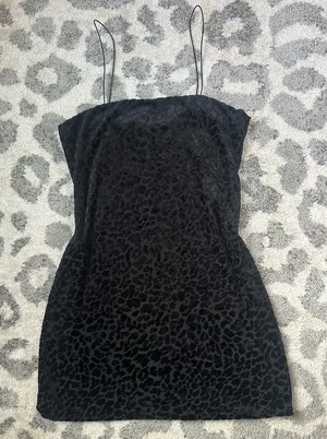 Short Dress Black thumbnail 1