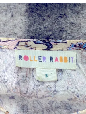 Roller Rabbit Odila Olaya maxi dress size small MSRP $198 thumbnail 9