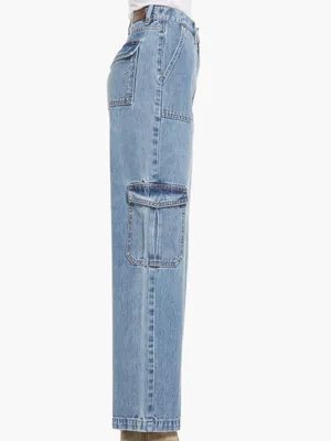 Hidden Jeans Cargo Pocket Dad Jeans Women’s Size 28 thumbnail 4