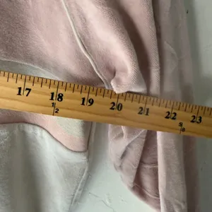 Supreme‎ Y2k Velour Rugby Shirt Pink White Striped Embroidered Logo Size S thumbnail 6