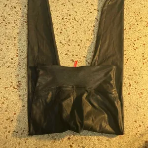 Faux Leather Leggings large black thumbnail 12