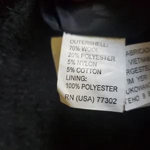Women's Zara Basic Wool Blend Pea Coat thumbnail 6