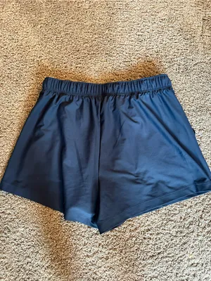 Old Navy Navy Women's Athletic Drawstring Shorts thumbnail 3