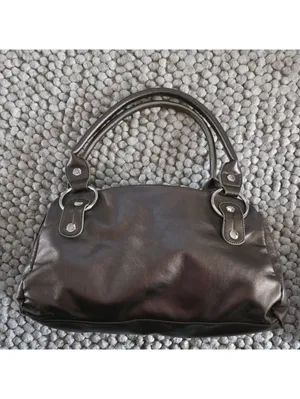 Source Unknown Womens Shoulder Bag Gold Bronze Purse Silver Accents Rectangle Coquette Charm thumbnail 6