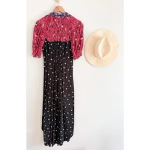 Free People | NWOT Nora Midi Dress Floral‎ Shirt Dress Boho Prairie | Sz S thumbnail 10