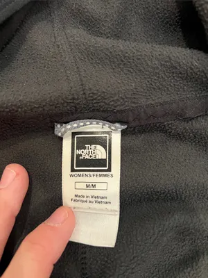 The North Face Women’s Black Full-Zip Hooded fleece Utility Jacket size medium. thumbnail 8