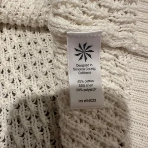 Athleta Seychelles sweater cream‎ xxs thumbnail 7