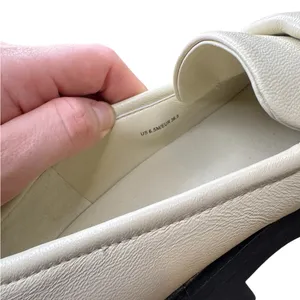 ✨ Vince Robin Women’s Leather Loafers‎ Cream White Slip-On Shoes Chunky Sole ✨ thumbnail 8