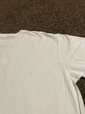 Billie Eilish White Tee Size Large thumbnail 5