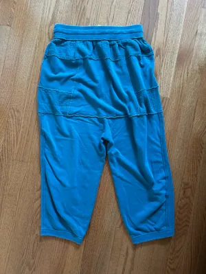 Anthropologie daily practiceTeal Jogger Sweatpants with Drawstring thumbnail 3