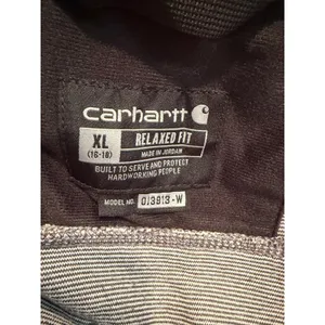 Carhartt Sherpa Fleece Jacket Womens XL Gray Full Zip OJ3913-W‎ Workwear Coat thumbnail 6