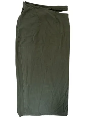 JLuxLabel New Age Maxi Skirt in Olive Green Size X-Large Resortwear thumbnail 4