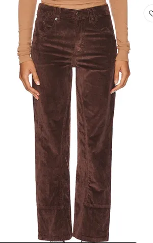 We The Free Risk‎ Taker Cord Straight Leg in Chocolate Truffle 26 thumbnail 1