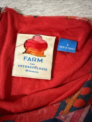 FARM Rio Anthropologist Giannina Paisley Print Midi Dress thumbnail 8