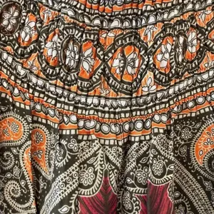 Harem Garden Rayon Aztec Tribal Festival Gypsy Bohemian Yoga Pants SZ 3XL #2591 thumbnail 11