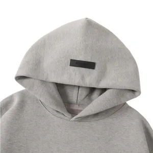 Fear Of God Essentials Dark Oatmeal Pullover Hoodie Size Xl thumbnail 3