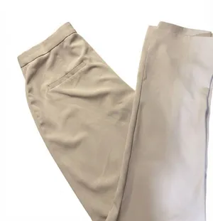 H&M Tailored Split Hem Dress Pants Taupe Stone Gray Size US 6 / EUR 38 thumbnail 1