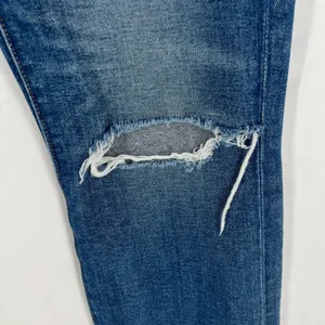 Madewell Retro‎ Cropped Bootcut Jeans Womens 26 Blue Denim Distressed Raw Hem thumbnail 8