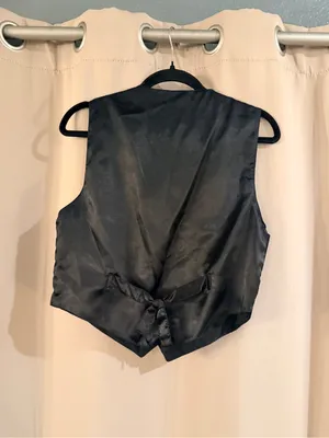 Women's Katch Me Black Suede Vest thumbnail 2