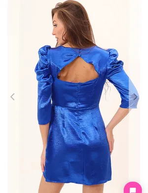 DO+BE Blue Dress thumbnail 3
