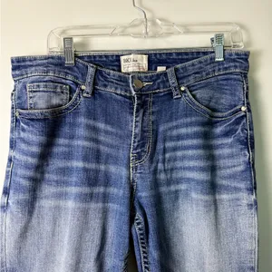 BKE Women's Payton Skinny Jean High Waist Stone Wash Medium Stretch Distress 30L thumbnail 3