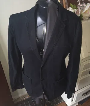 Club Monaco black slim fit casual one button S blazer thumbnail 1