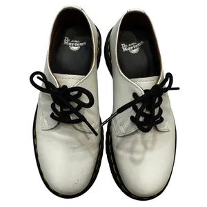 Dr. Martens 1461 Quad Platform Derby Shoes White Leather US Women’s 6 thumbnail 2