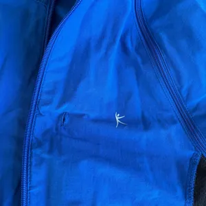 Vintage Danskin Now Track Jacket M Blue Mesh Zip Up Windbreaker Y2K Mom Workout thumbnail 7