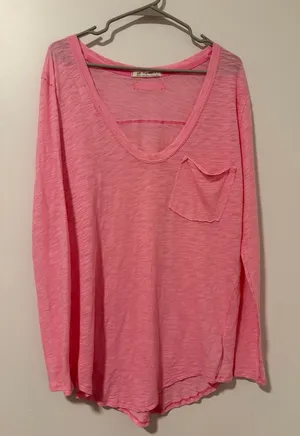 We the Free Long Sleeve Lightweight Loungewear Top Size M thumbnail 1