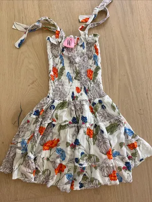 3XS fancy ruched top mini dress with shoulder ties. thumbnail 3