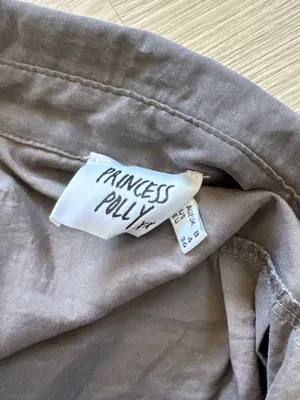 Princess Polly Women's Button-Down Shirt in Charcoal thumbnail 3
