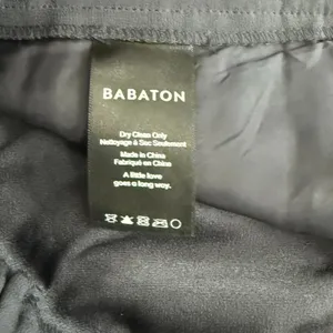 Babaton Navy Blue Cohen Pleated Crepe Tapered Leg Pants Elastic Waist size 4 thumbnail 12