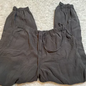 Anthropologie‎ Jogger Pants Womens XS Charcoal Grey Excellent Cargo Drawstring thumbnail 6