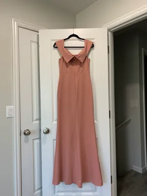 Lulus New Mauve Pink Off-the-Shoulder Maxi Dress thumbnail 7