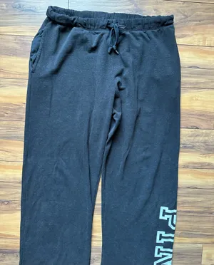 Victoria Secret Pink Black Sweatpants thumbnail 4
