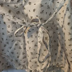 Brandy Melville Floral White Spaghetti Strap Top thumbnail 6