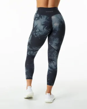 Alphalete Surface Leggings Black Oil Stain XS thumbnail 4