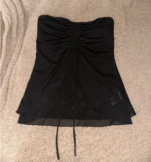 Garage black tube top thumbnail 1