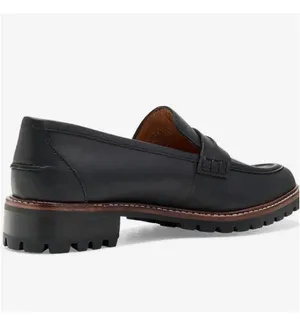 Madewell The Corinne Lugsole Loafers - black size 8 thumbnail 3