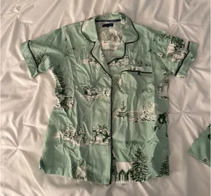 Katie Kime Pajama Set (Top, Pants, & Bag) thumbnail 1