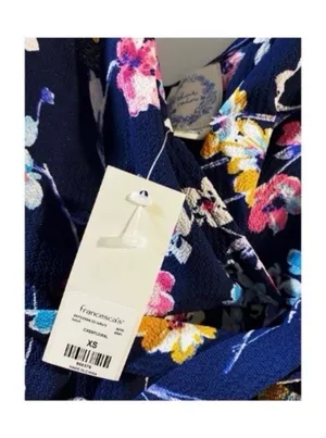 Floral Francesca's Romper Blue thumbnail 6