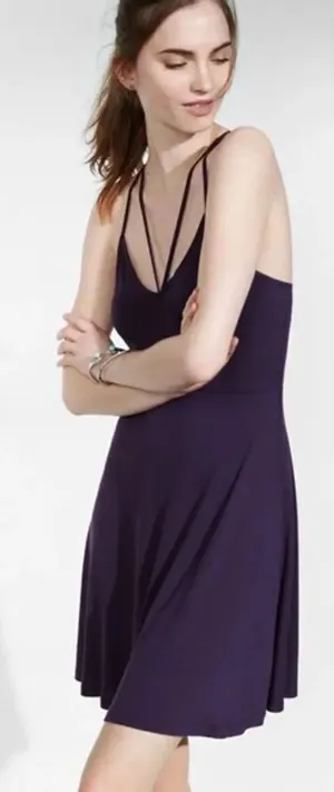 ✨Cut-Out V-Neck Soft Skater Dress✨ thumbnail 1