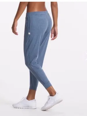 Vuori Performance Joggers XS Light Azule Heather Blue Athleisure Lounge thumbnail 2