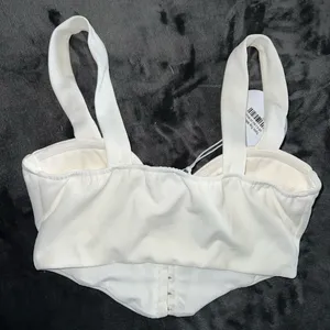 Princess Polly Torin Top in White Size 6 New with tag thumbnail 8